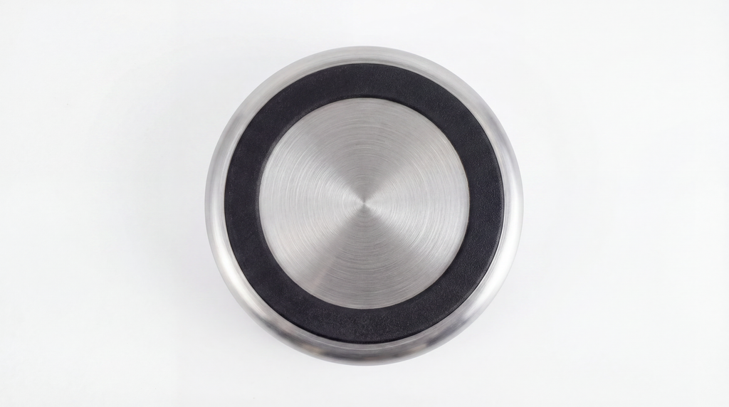 Small Stainless Steel Dog Bowl – Non-Slip Silicone Base, Durable Pet Food & Water Bowl